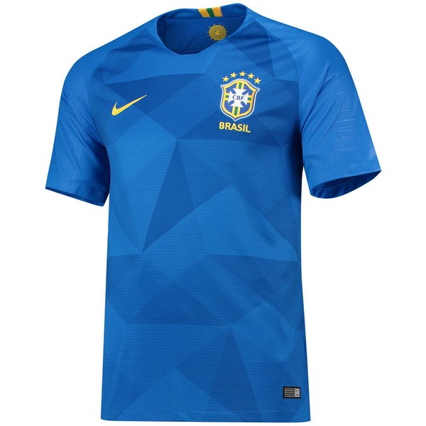 Thailande Maillot Football Brésil Exterieur 2018 Bleu